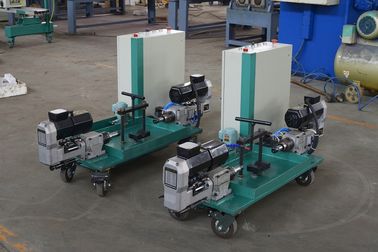 Parkplatz heller Pole-Maschine, Bohrmaschine des doppelten Lochs für 40 | 120mm Rohr